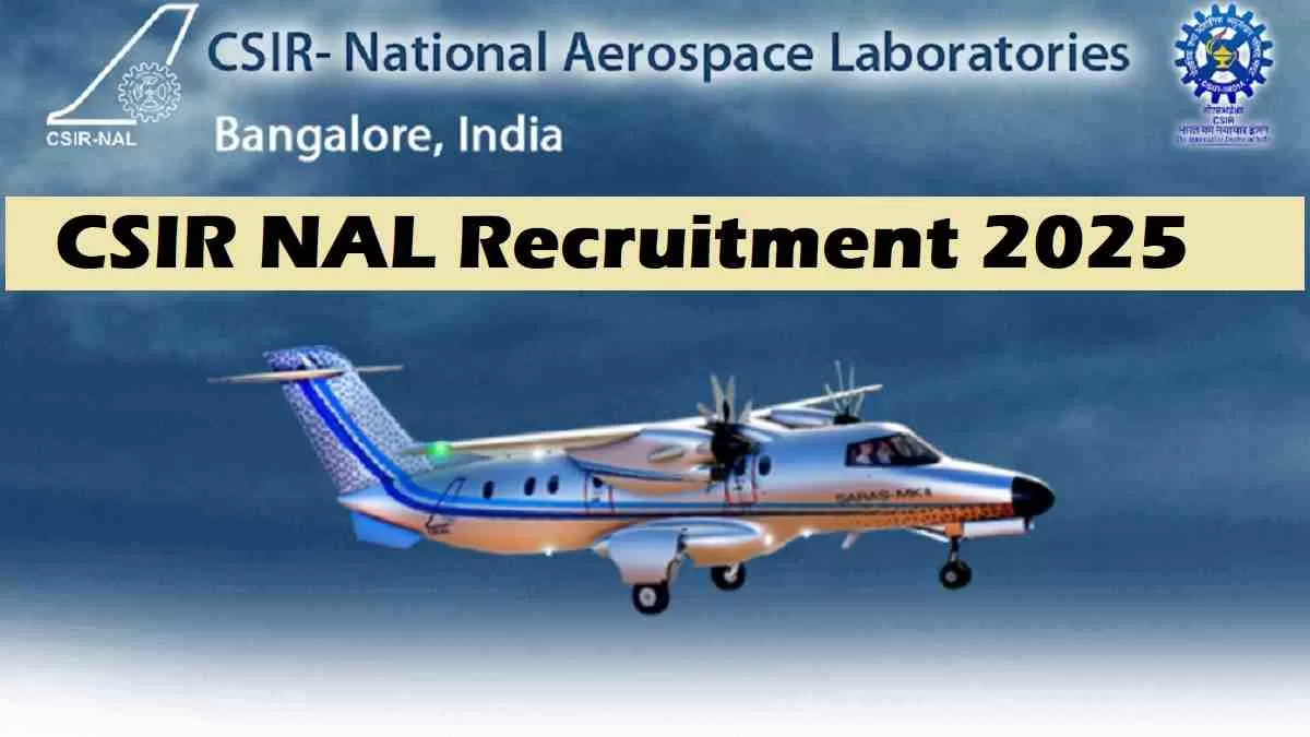 CSIR NAL Technical Assistant Recruitment 2025